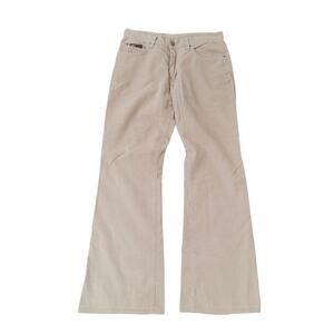 Vintage Lei Women's Corduroy Mid Rise Flare Leg Pants Y2K‎ Streetwear SZ 13